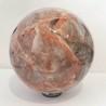 Large Peach Moonstone Sphere - 86mm