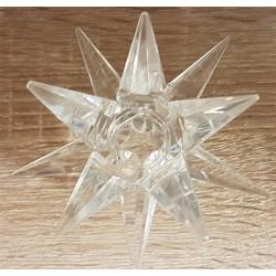 Crystal Glass Star Candle Holder
