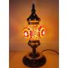 Coloured Glass Table Lamp - Hand Crafted