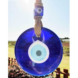 Blue Glass Wall Hanging - XL