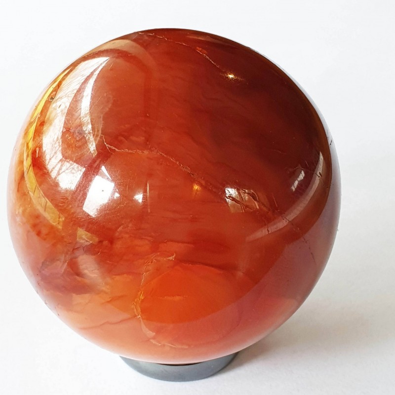 Carnelian Sphere - inari.co.nz