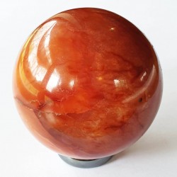 Carnelian Sphere - inari.co.nz
