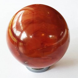 Carnelian Sphere - inari.co.nz