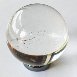 Clear Quartz Sphere - inari.co.nz