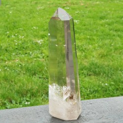 Tall Clear Quartz Obelisk - inari.co.nz