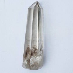 Tall Clear Quartz Obelisk - inari.co.nz