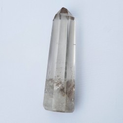 Tall Clear Quartz Obelisk - inari.co.nz