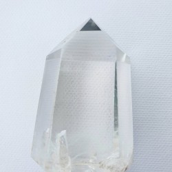 Clear Quartz Obelisk with Rare Ghosting - inari.co.nz