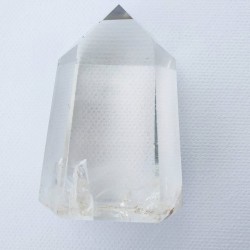 Clear Quartz Obelisk with Rare Ghosting - inari.co.nz