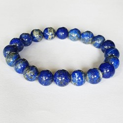 Lapis Bracelet - 10mm Beads - The Crystal Rainbow - inari.co.nz