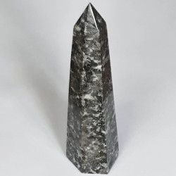 Tall Gabbro Obelisk - 19.5cm - inari.co.nz - The Crystal Rainbow