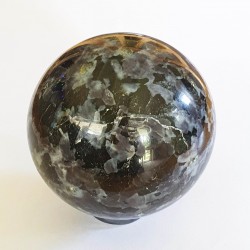 Gabbro Sphere - 63 mm - The Crystal Rainbow - inari.co.nz