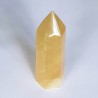 Golden Calcite Obelisk - 13.2 cm - inari.co.nz - The Crystal Rainbow