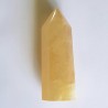 Golden Calcite Obelisk - 13.2 cm - inari.co.nz - The Crystal Rainbow