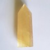 Golden Calcite Obelisk - 13.2 cm - inari.co.nz - The Crystal Rainbow