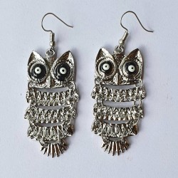 Owl Earrings - Large