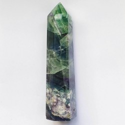 Banded Fluorite Obelisk - 20cm