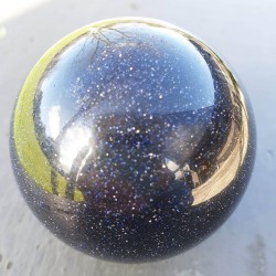 Blue Sandstone Sphere - 45mm