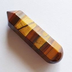 Banded Tigers Eye Wand - 7.5cm