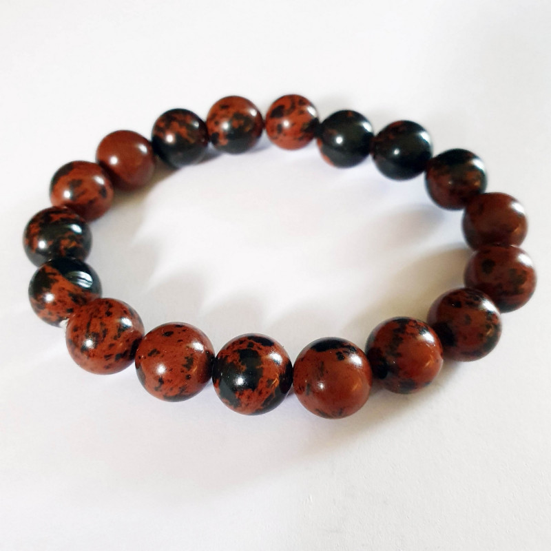 Mahogany Obsidian Bracelet - 10mm - inari.co.nz