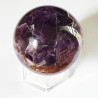 Amethyst Chevron Sphere - 52 mm - inari.co.nz