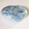 Blue Calcite Heart - inari.co.nz