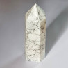 White Howlite Obelisk - 15.5 cm - inari.co.nz
