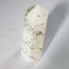 White Howlite Obelisk - 8 cm - inari.co.nz