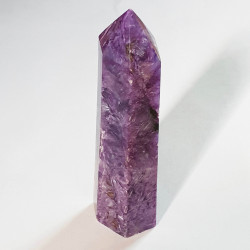 Purple Charoite Obelisk - 10 cm - inari.co.nz