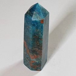 Blue Apatite Obelisk - 8 cm - inari.co.nz