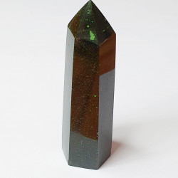 Green Sandstone Obelisk - 8.4 cm - inari.co.nz