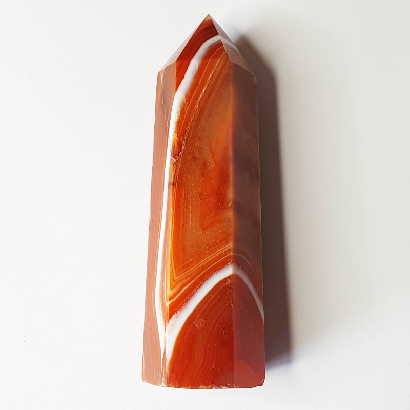 Carnelian Obelisk - 10.5 cm - inari.co.nz