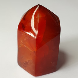 Wide Carnelian Obelisk - 6.5 cm - inari.co.nz