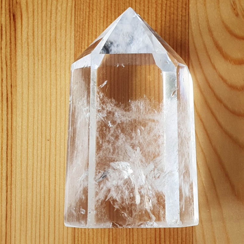 Clear Quartz Obelisk - 8.0 cm - New Life - inari.co.nz