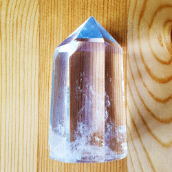 Clear Quartz Obelisk - 7 cm - inari.co.nz - The Crystal Rainbow