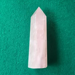 Rose Quartz Obelisk - 10.5cm - thecrystalrainbow.co.nz