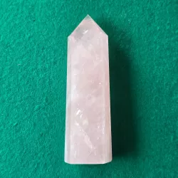 Rose Quartz Obelisk - 10.5cm - thecrystalrainbow.co.nz