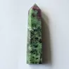 Ruby Zoisite Obelisk - 9.7cm - thecrystalrainbow.co.nz