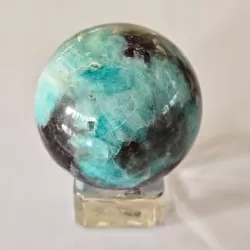 Amazonite Sphere - 4.1cm - thecrystalrainbow.co.nz