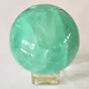 Watermelon Green Fluorite Sphere - 5.5cm - thecrystalrainbow.co.nz