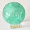 Watermelon Green Fluorite Sphere - 5.5cm - thecrystalrainbow.co.nz