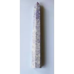 Purple Dyed Howlite Obelisk - 27.8cm - thecrystalrainbow.co.nz