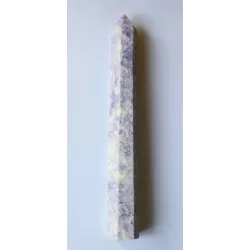 Purple Dyed Howlite Obelisk - 27.8cm - thecrystalrainbow.co.nz