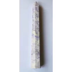 Purple Dyed Howlite Obelisk - 27.8cm - thecrystalrainbow.co.nz