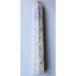 Purple Dyed Howlite Obelisk - 27.8cm - thecrystalrainbow.co.nz