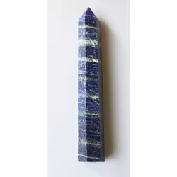 Tall Blue Lapis Obelisk - 29.1cm - thecrystalrainbow.co.nz