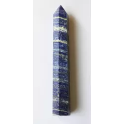 Tall Blue Lapis Obelisk - 29.1cm - thecrystalrainbow.co.nz