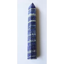 Tall Blue Lapis Obelisk - 29.1cm - thecrystalrainbow.co.nz