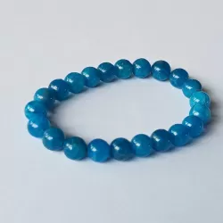 Blue Apatite Bracelet - 6mm