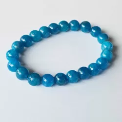 Blue Apatite Bracelet - 6mm